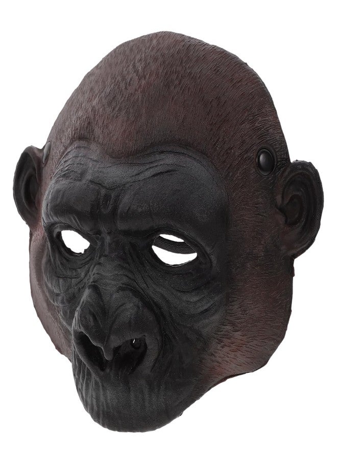 HOLIDYOYO Gorilla Mask,Realistic Monkey Mask Orangutan Chimp Gorilla Animal Chimp Masquerade Halloween Carnival Party Costume Prop - Image 1